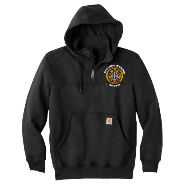 Rain Defender Heavyweight Hooded Zip Mock Sweatshirt Thumbnail